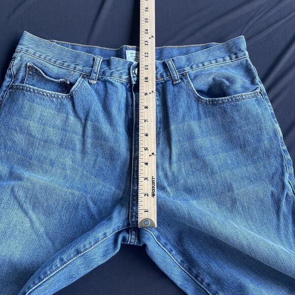 J Crew Mens Jeans 34x31 Relaxed Fit Denim Casual Everyday Cotton Blue - Picture 8 of 10